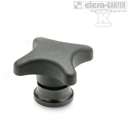 Зіркове руків'я GN 6335.5-ES-63-M12-50 - Z052668